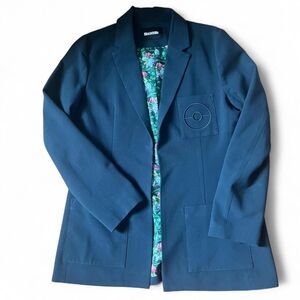 Blackmilk Women's Teal Bulbasaur Blazer SZ 12